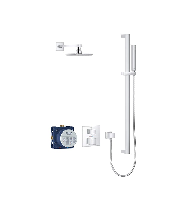 Grohe GrohTherm CubeTermostatic Shower Kit S1 min