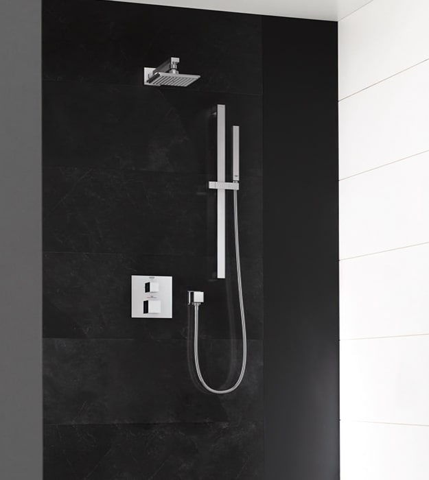 Grohe GrohTherm CubeTermostatic Shower Kit S2 min