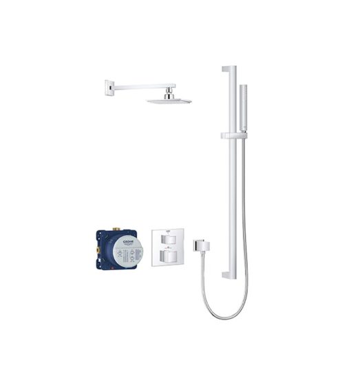 Grohtherm Cube Thermostatic Shower Bundle 34747000