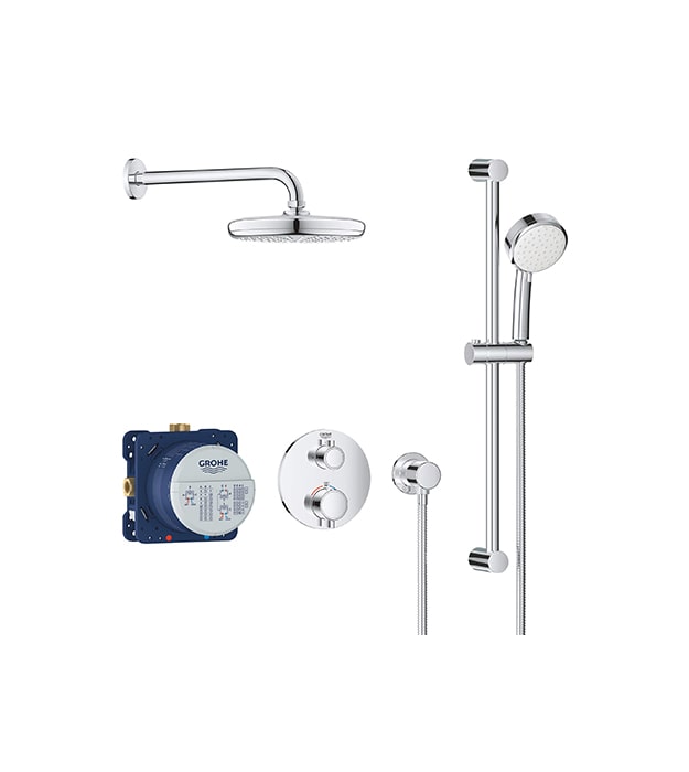 Grohe GrohTherm Thermostatic Shower Set
