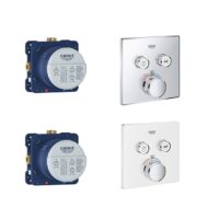 Grohe GrohTherm Thermostatic 2-Way Shower System - Image 3