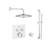Grohe GrohTherm Thermostatic 2-Way Shower System - Image 2