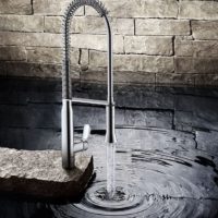 Grohe K7 Long Spout Pre-Rinse Kitchen Tap - Image 4
