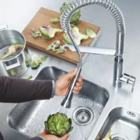Grohe K7 Single-Handle Pre-Rinse Kitchen Faucet - Image 5