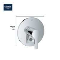 Grohe Lineare Pressure Balance Trim with Diverter S1-min