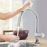 Grohe Minta Kitchen Pull-Down Touch Faucet - Image 5