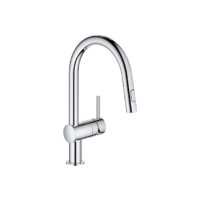 Grohe Minta Gooseneck Pull-Down Touch Faucet