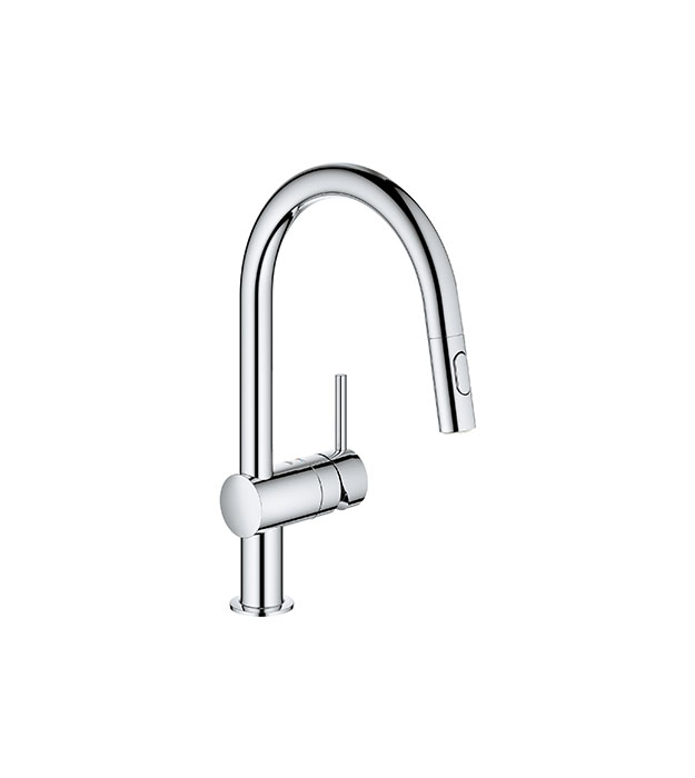 Grohe Minta Gooseneck Pull-Down Touch Faucet