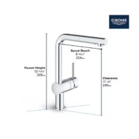 Minta Pull-Out Grohe Kitchen Faucet - Image 3