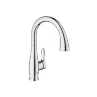 Grohe Parkfield gooseneck kitchen tap
