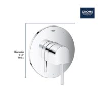 Grohe Plus Pressure Balance Shower Faucet Trim - Image 5