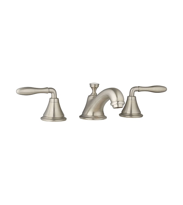 Grohe SeaBury Widespread Faucet Brushed Nickel Lever Handles min