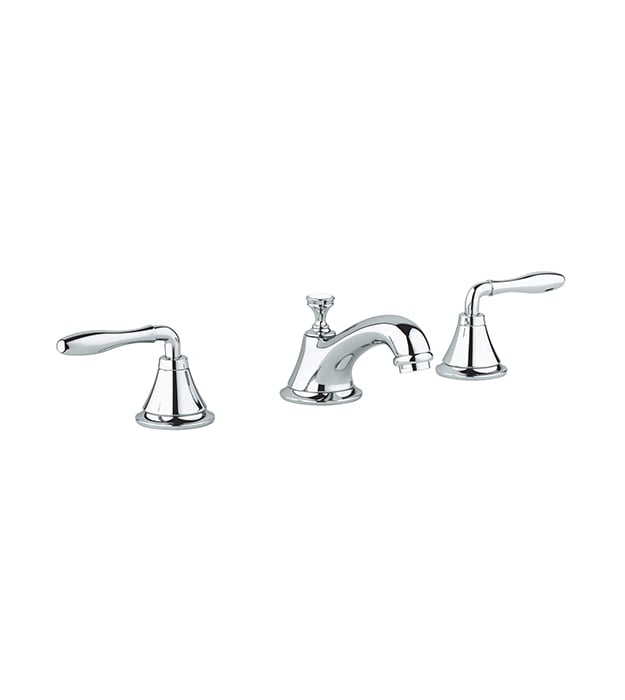 Grohe SeaBury Widespread Faucet Chrome Lever Handles min