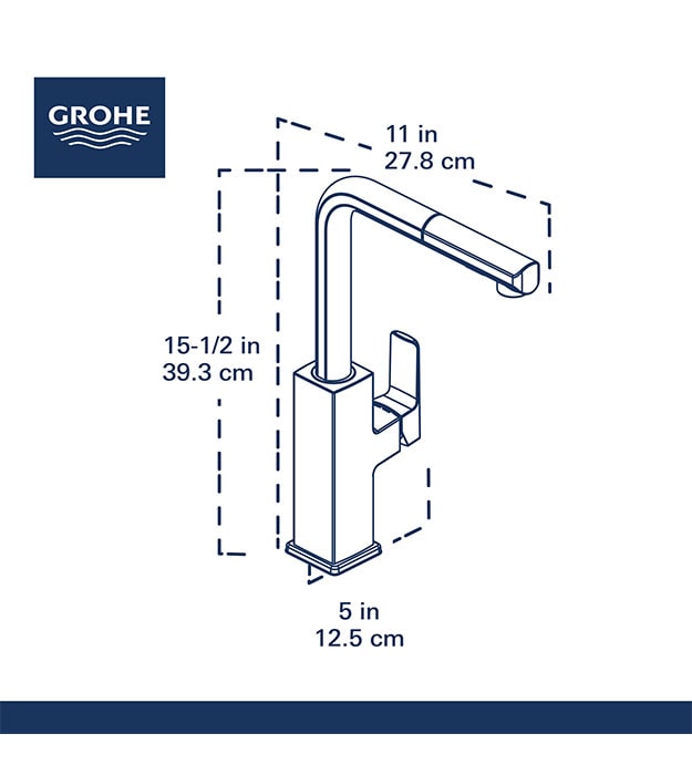 Grohe Tallinn Pull Out Kitchen Faucet S3 min