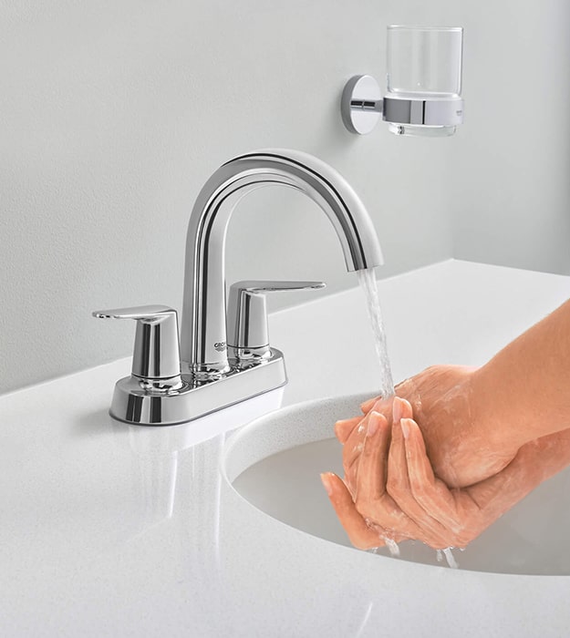 Grohe Veletto 2 handle Centerset Faucet S1 min