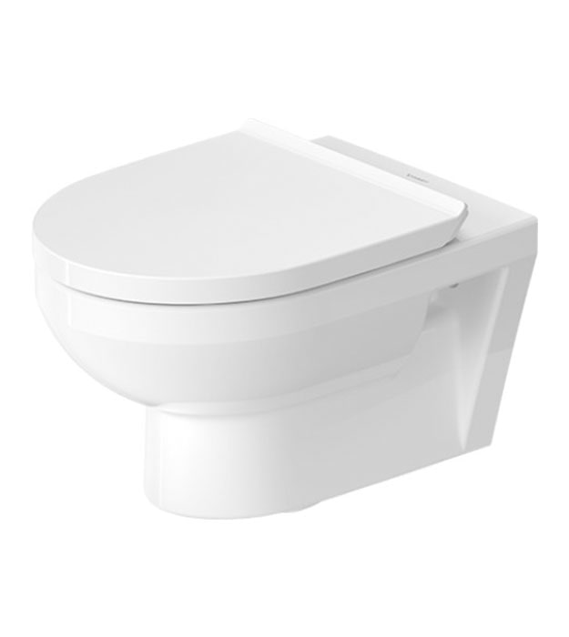 Duravit No.1 Wall-Mount Rimless Toilet With Seat