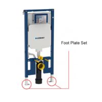 Geberit Concealed Carrier System Foot plate set D1-min