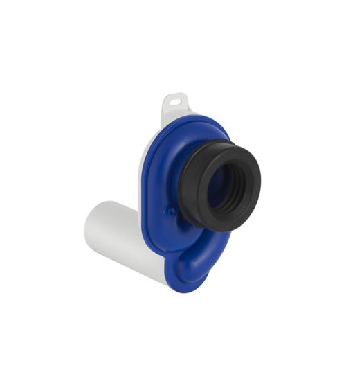 Geberit PE urinal syphon trap with horizonal outlet and seal