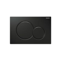 Geberit Sigma01 In-Wall Dual Flush Plates Black-min