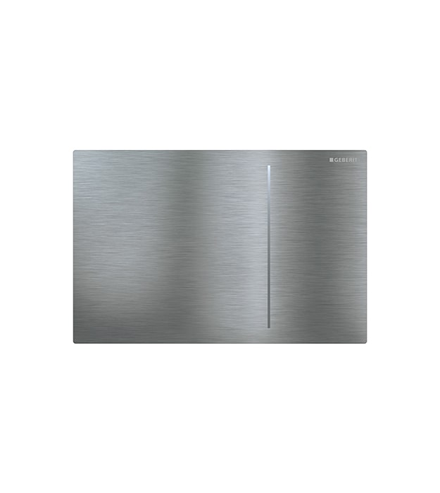 Geberit Sigma70 Light-Touch Brushed Stainless Steel-min