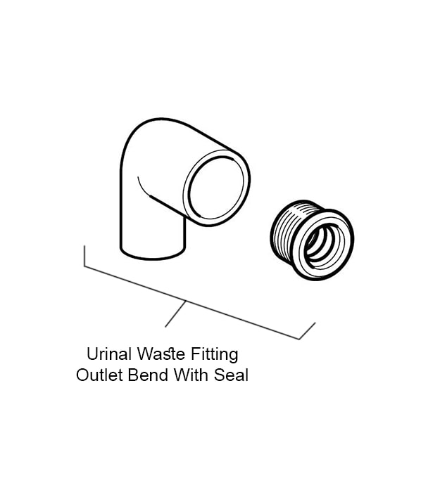 Geberit Urinal Waste Fitting Outlet Bend S1