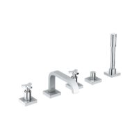 Grohe Allure Deck Mount 5-Hole Tub Filler Cross-min