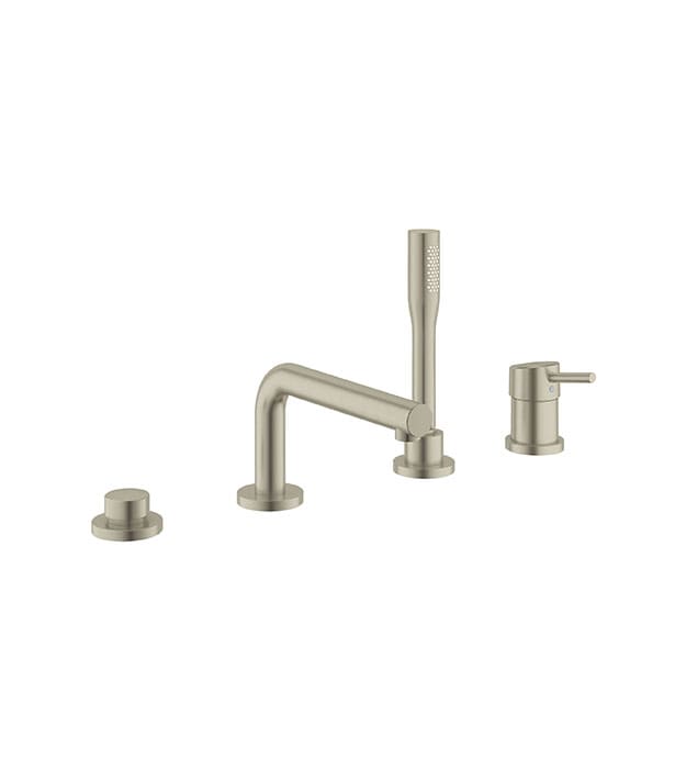 Grohe Concetto 4-Hole Rim-Mounted Tub Faucet BN-min