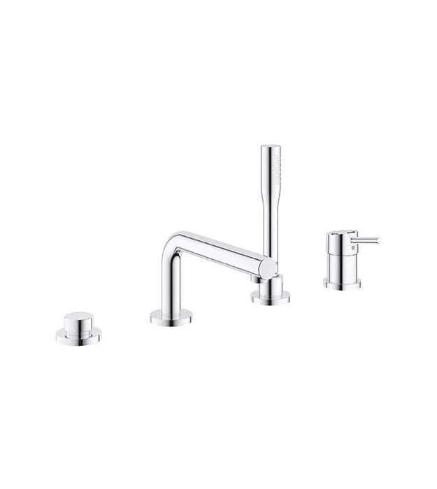 Grohe Concetto 4-Hole Rim-Mounted Tub Faucet Chrome
