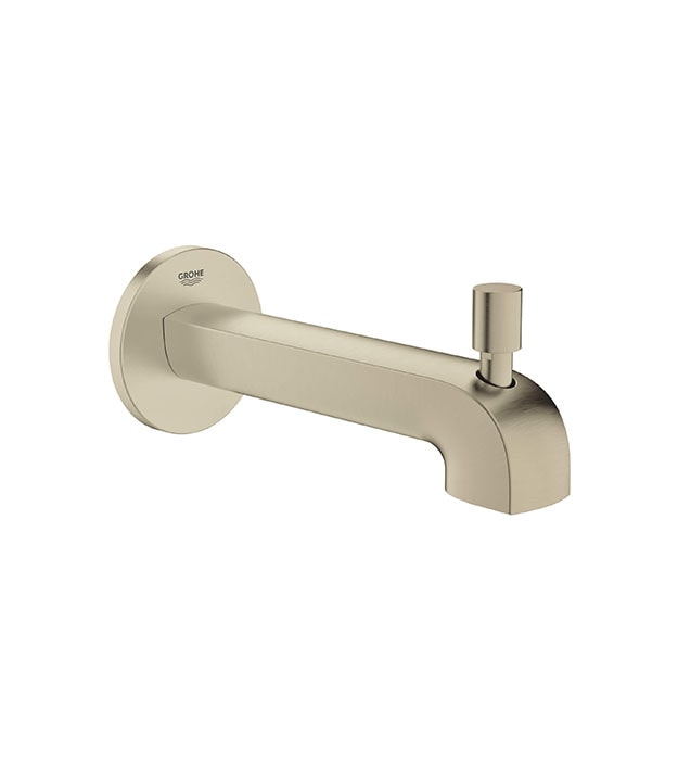 Grohe Defined Tub Spout With Diverter Brushed Nickel