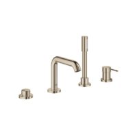 Grohe Essence 4-Hole Rim-Mount Tub Faucet Polished Nickel-min