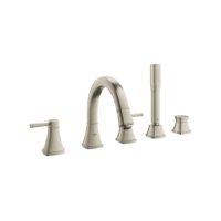 Grohe Grandera 5-Hole Rim-Mount Bathtub Faucet BN-min