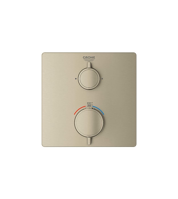 Grohe GrohTherm Dual Function Thermostatic Valve Trim BN DF-min
