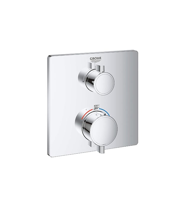 Grohe GrohTherm Dual Function Thermostatic Valve Trim-min