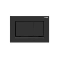 Matte black with polished black accent-min