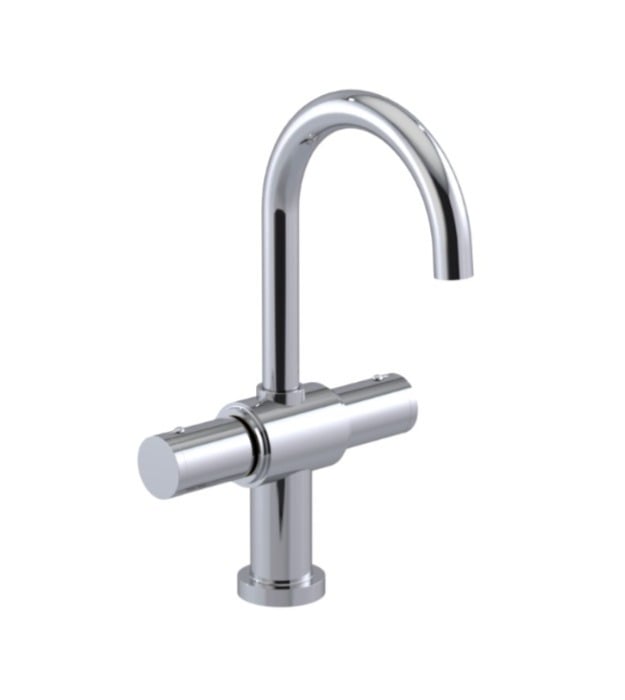 double handle vessel faucet