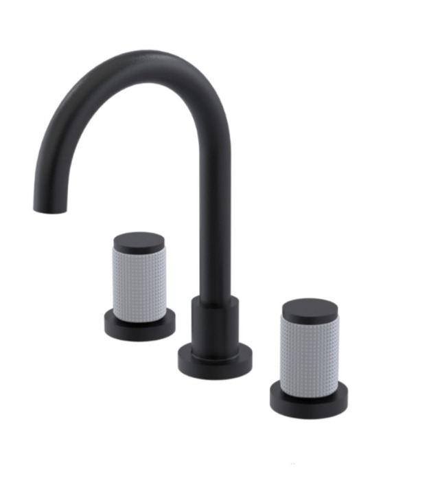 Rubinet Faucet H2O Widespread Sink Tap