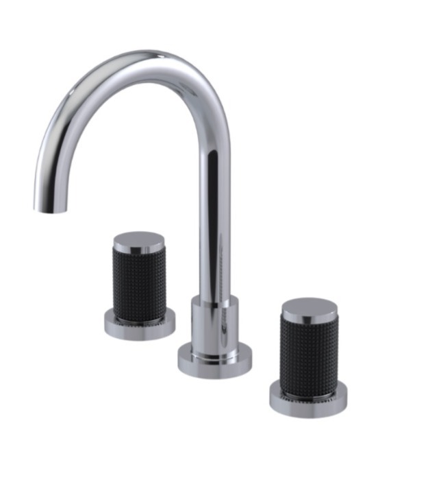 Rubinet Faucet H2O Widespread Sink Tap