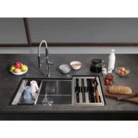 Franke Culinary Center Stainless Steel Sink CUX16021-W - Image 3