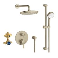Grohe Shower Kit in Brushed Nickel