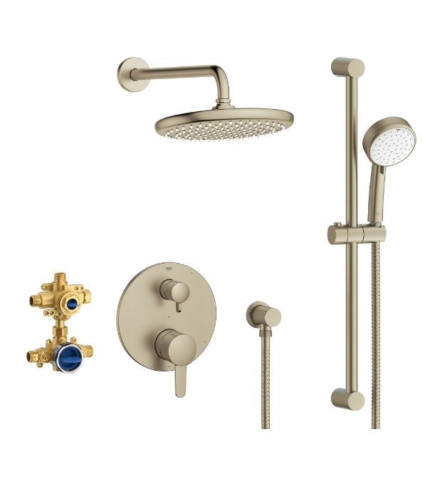 Grohe Shower Kit in Brushed Nickel