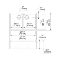 Franke Manor House Fireclay 31" Sink