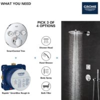 Thermostatic Shower System