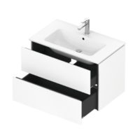 Duravit L-Cube Two Drawer 32" Wall-Mounted Vanity - Image 3