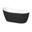 Zitta Idea Black Freestanding Bathtub TIE6030FA007