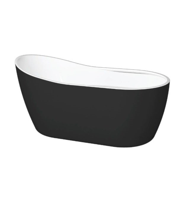 Zitta Idea Black Freestanding Bathtub TIE6030FA007
