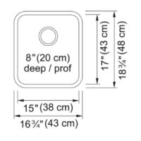 Stainless Steel Bar sink