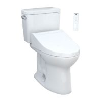 TOTO Drake Toilet Elongated Universal Height Washlet+ With Seat - Image 2