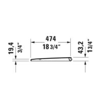 Duravit D-Neo Elongated Seat 002629