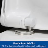 Duravit Starck 3 Steel Toilet seat Hinges
