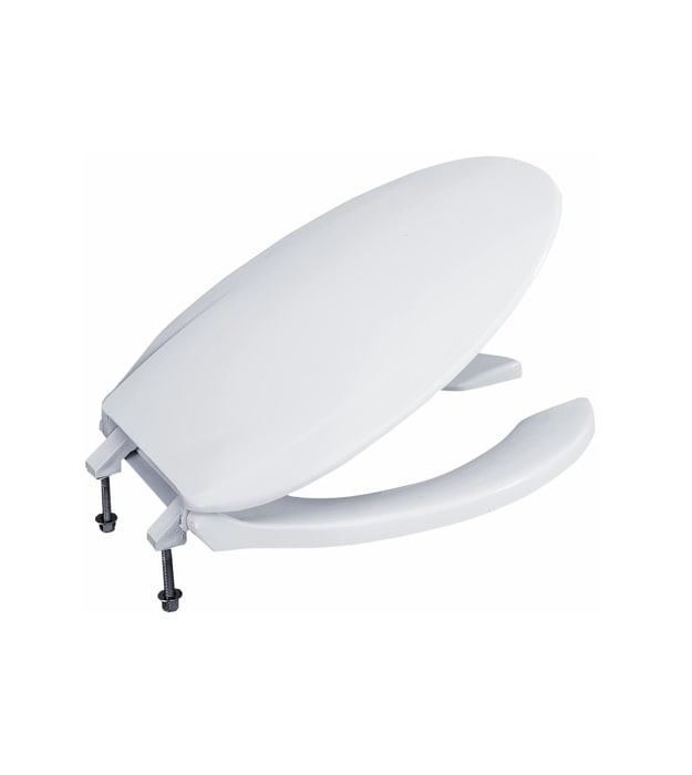 TOTO SC134#01 Elongated Commercial Toilet Seat with Lid